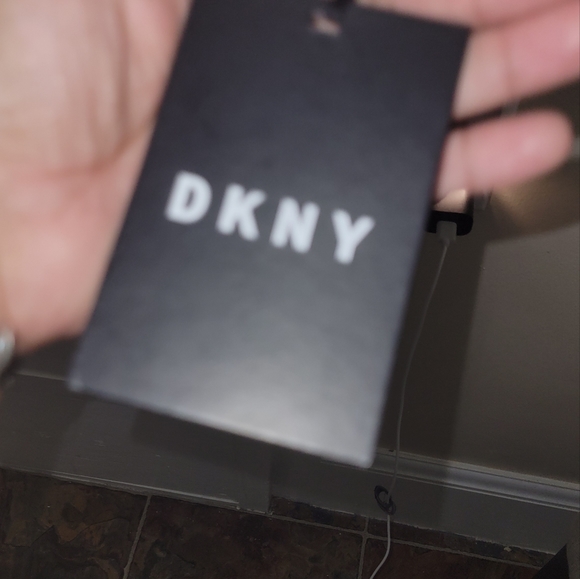 DKNY Shawl-Collar Hooded Walker Moss Coat - Picture 5 of 6